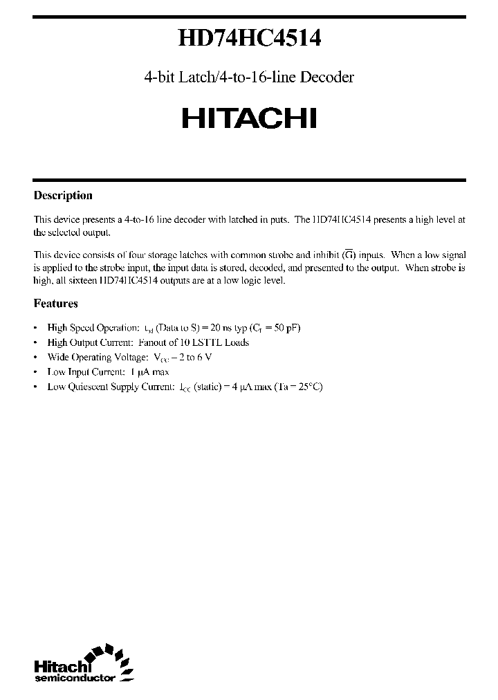 HD74HC4514_162420.PDF Datasheet