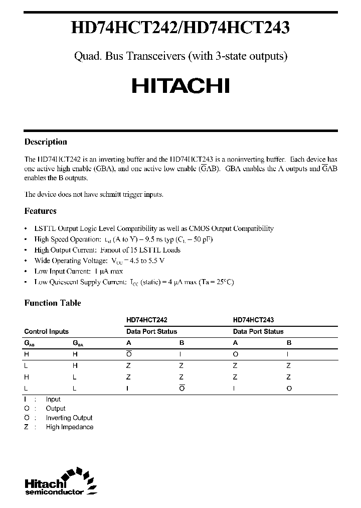 HD74HCT242_85335.PDF Datasheet