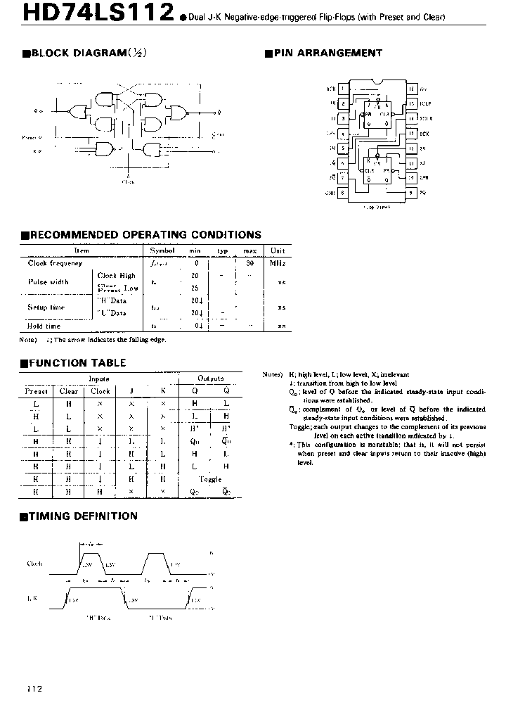 HD74LS112_185156.PDF Datasheet