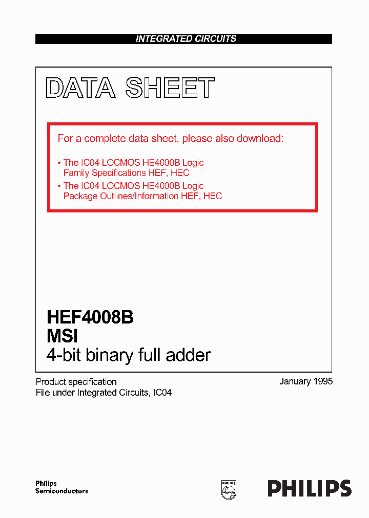 HEF4008_128185.PDF Datasheet