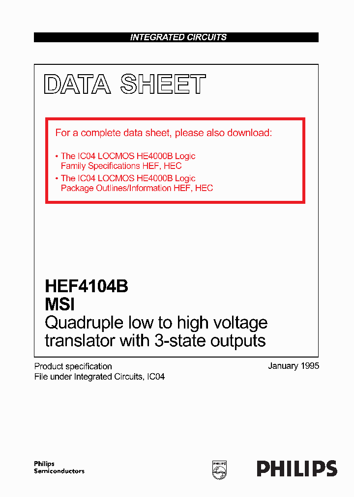 HEF4104B_182238.PDF Datasheet