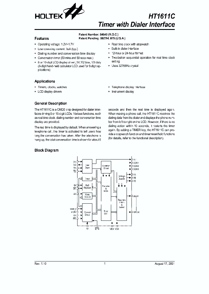 HT1611C_194727.PDF Datasheet