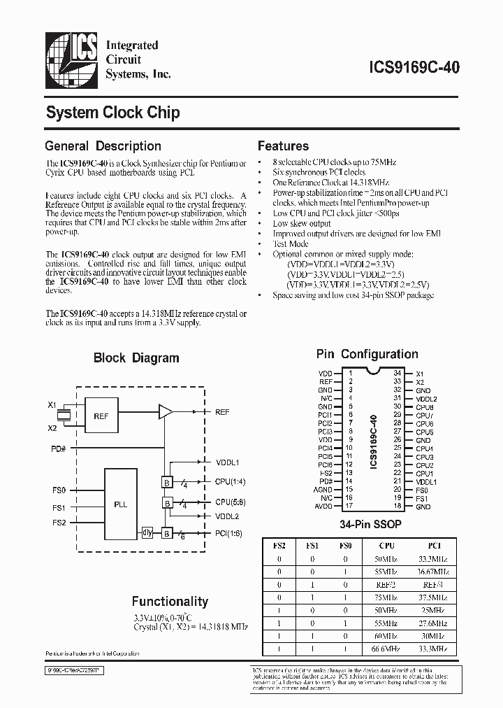 ICS9169C-40_105061.PDF Datasheet