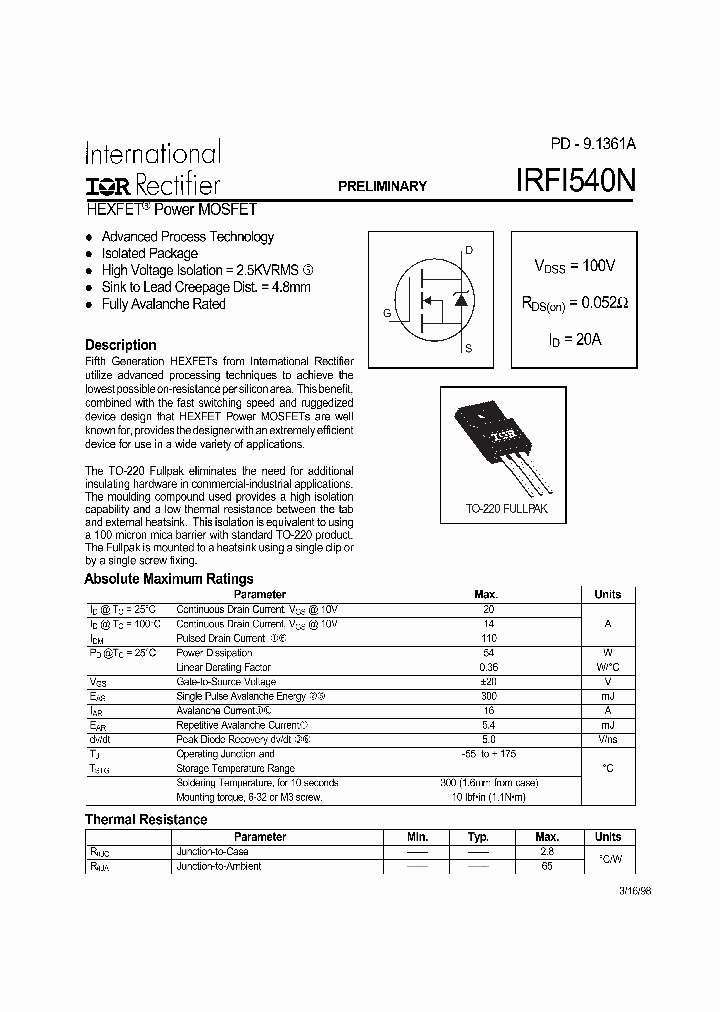 IRFI540N_178714.PDF Datasheet