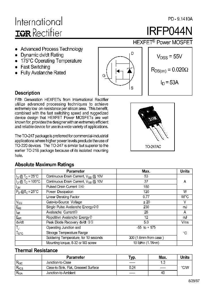 IRFP044N_184269.PDF Datasheet