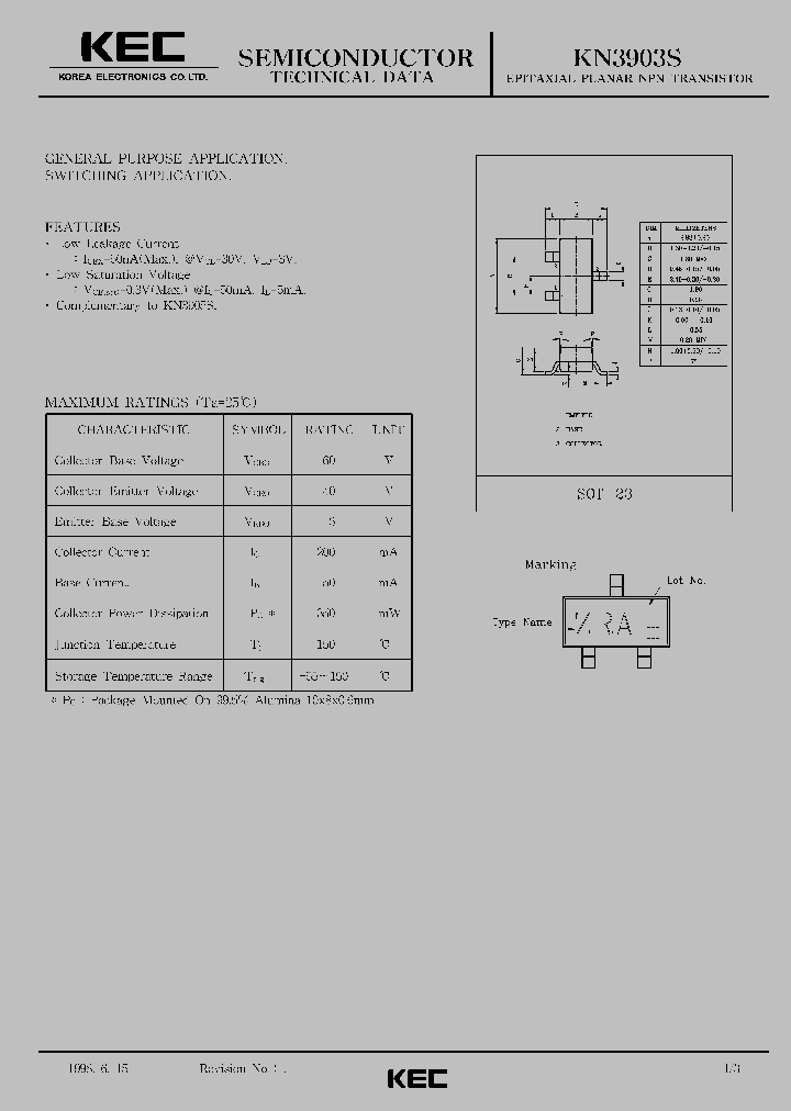 KN3903S_191815.PDF Datasheet