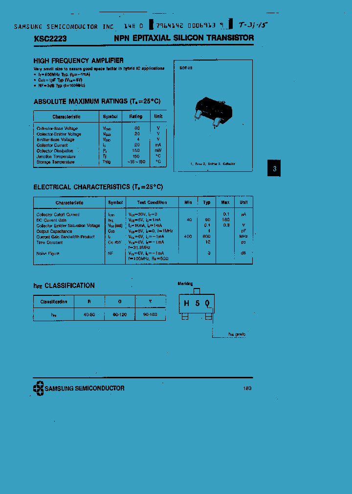 KSC2223_87912.PDF Datasheet