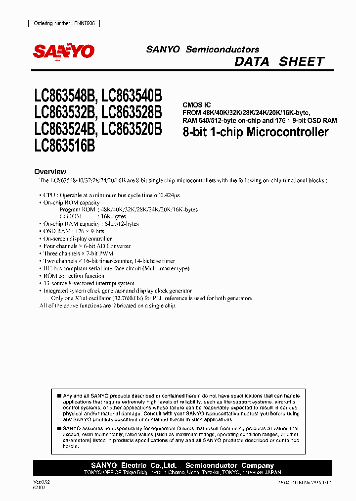 LC863528_122804.PDF Datasheet