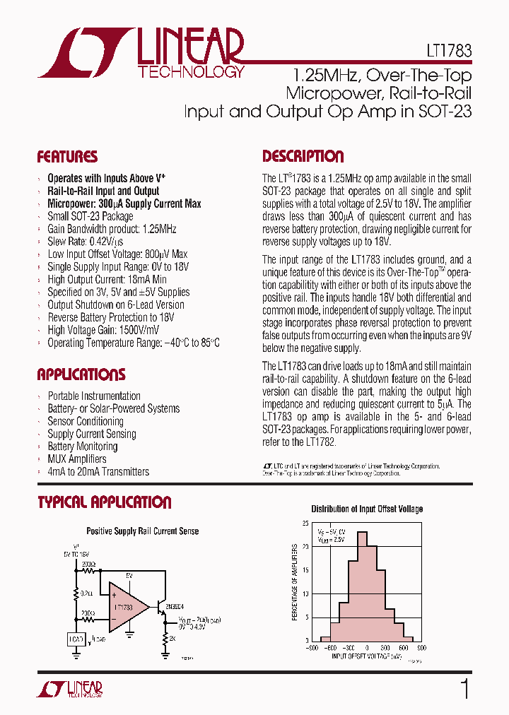 LT1783_75882.PDF Datasheet