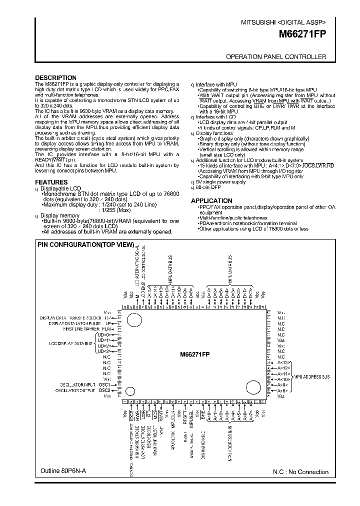 M66271FP_143263.PDF Datasheet