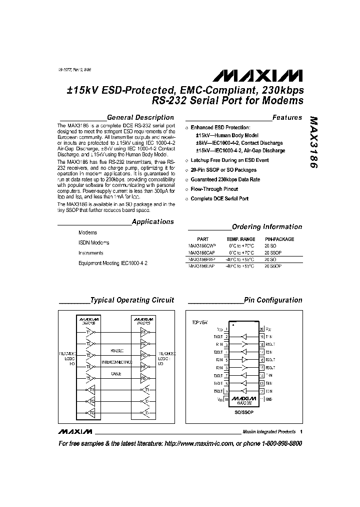 MAX3186_123223.PDF Datasheet