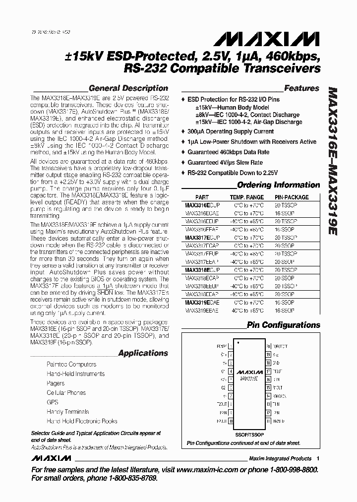 MAX3316_101247.PDF Datasheet