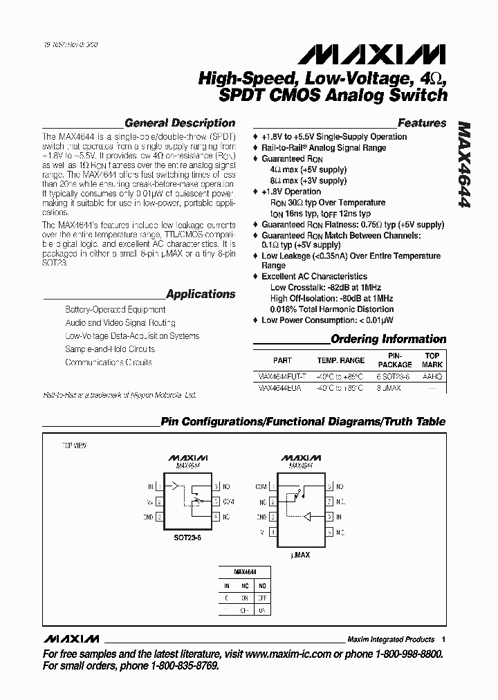 MAX4644_47506.PDF Datasheet