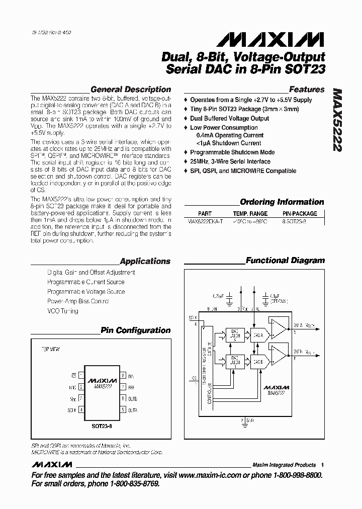 MAX5222_30102.PDF Datasheet