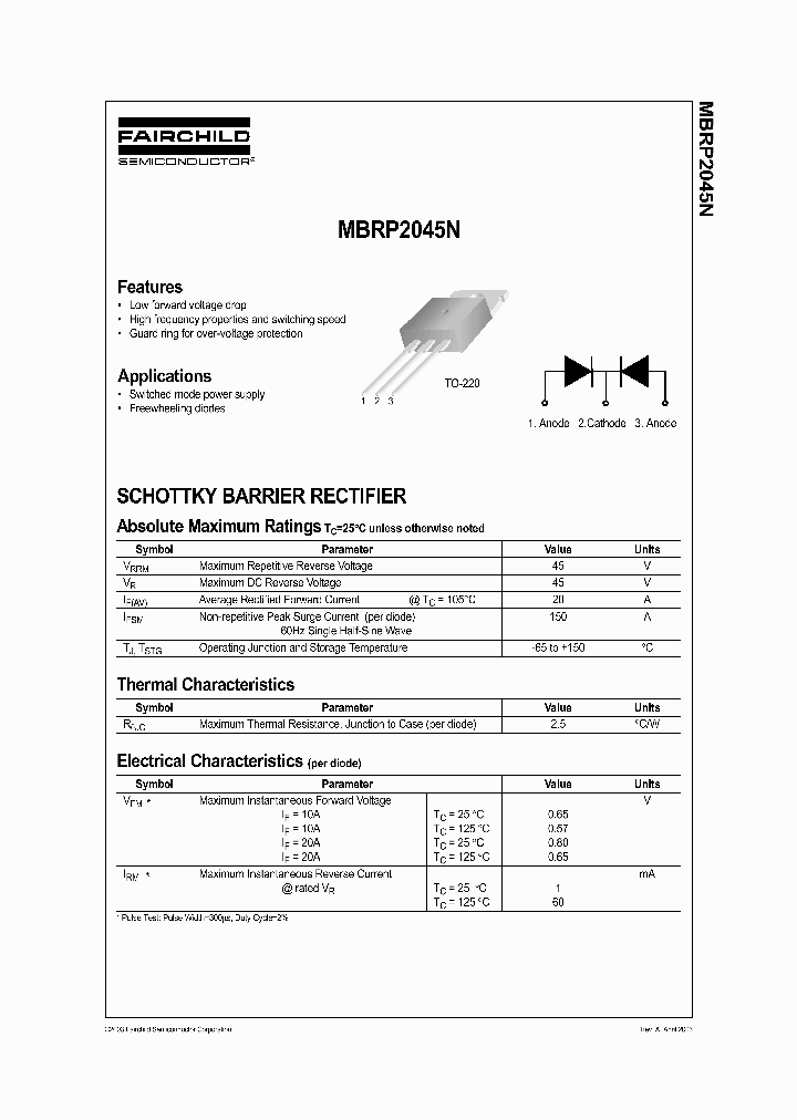 MBRP2045N_11216.PDF Datasheet