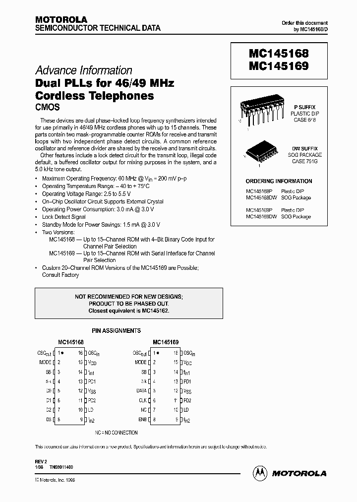 MC145168_162392.PDF Datasheet