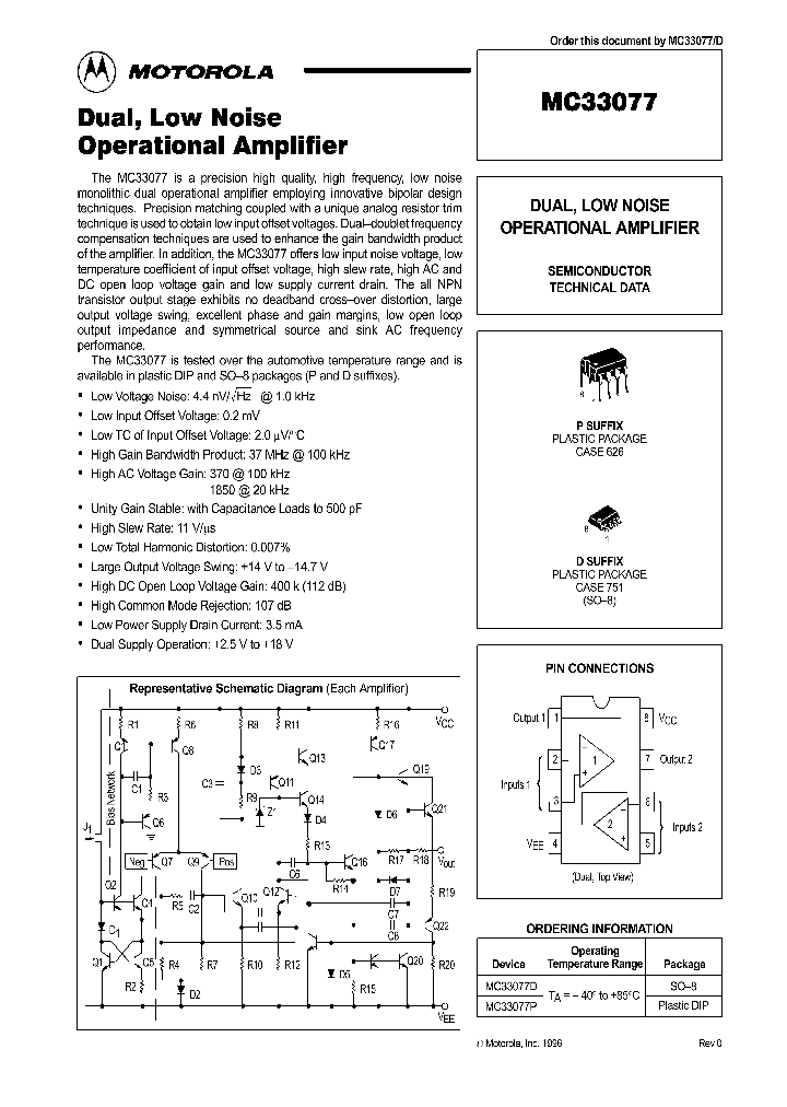 MC33077_30904.PDF Datasheet