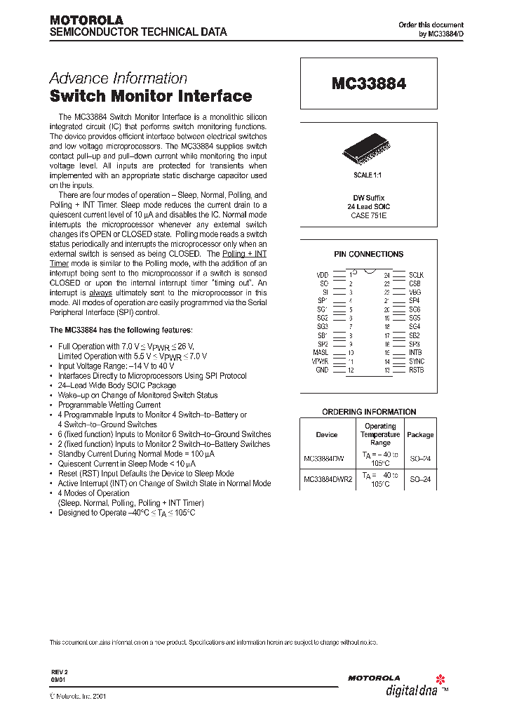 MC33884_141820.PDF Datasheet