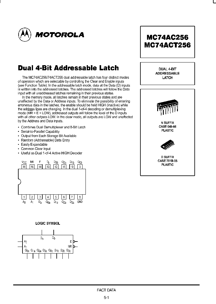 MC74AC256D_92695.PDF Datasheet