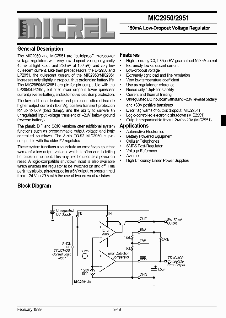 MIC2950_94551.PDF Datasheet