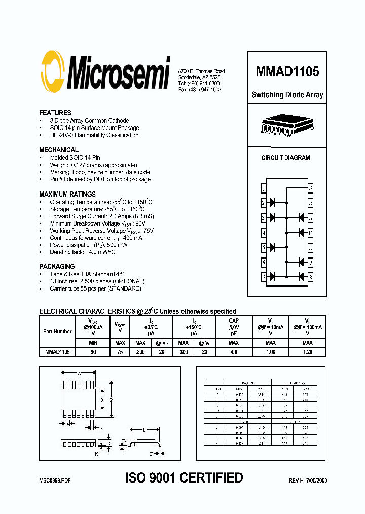 MMAD1105_103008.PDF Datasheet