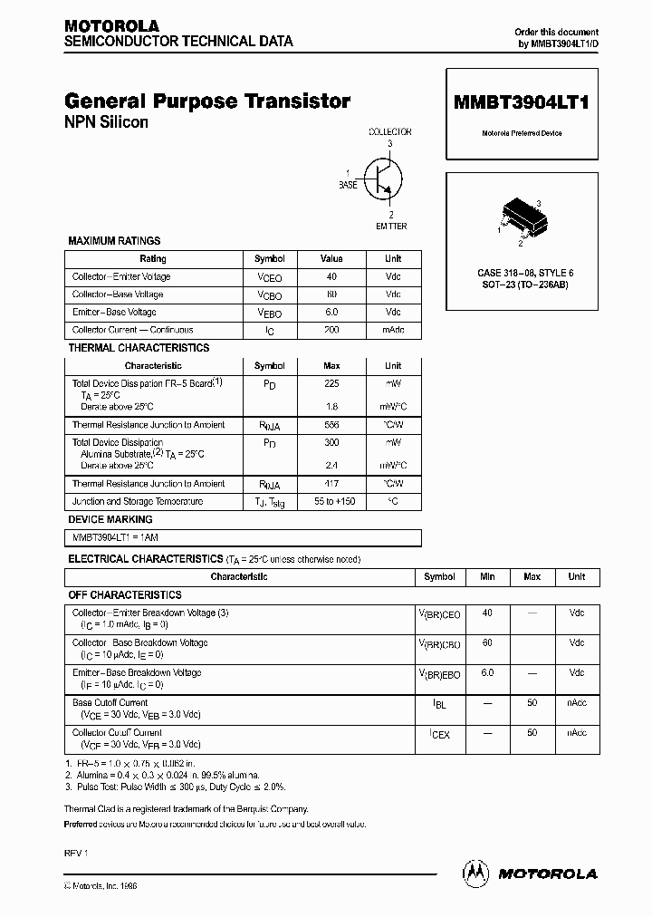 MMBT3904LT1_118249.PDF Datasheet