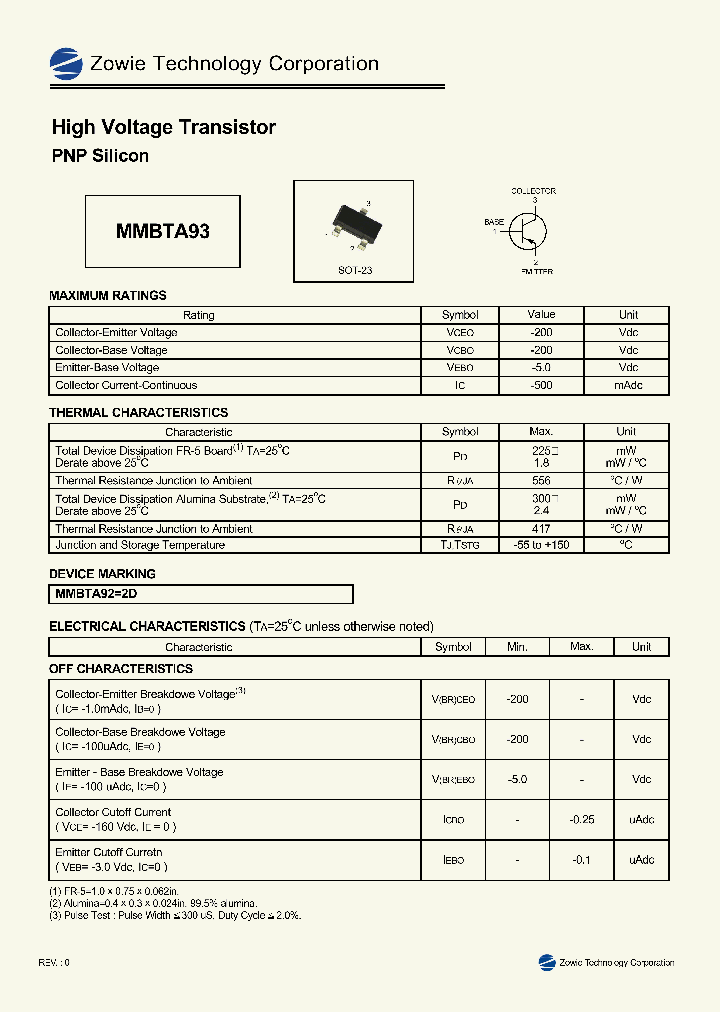 MMBTA93_142349.PDF Datasheet