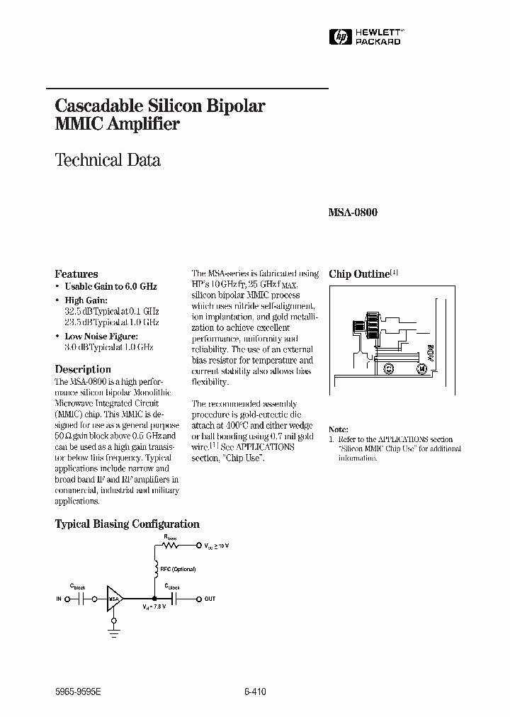 MSA-0800_102394.PDF Datasheet
