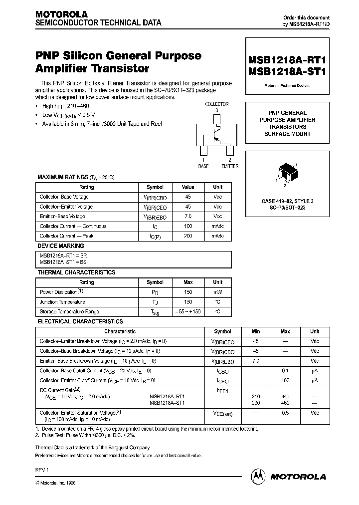 MSB1218ART1_157753.PDF Datasheet