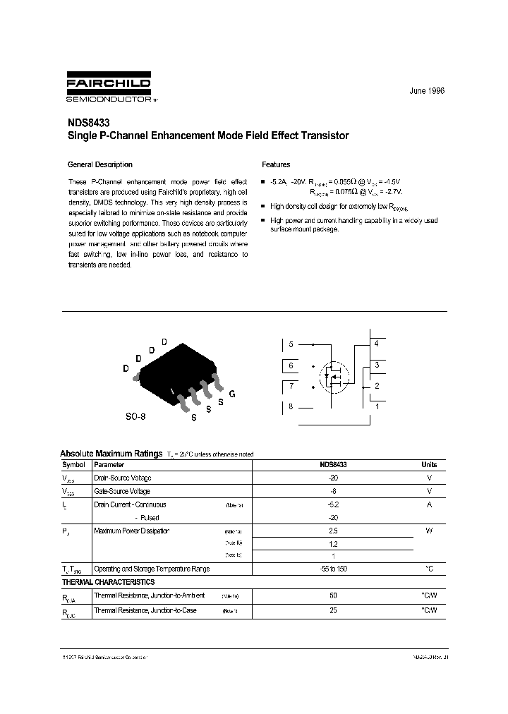 NDS8433_96021.PDF Datasheet