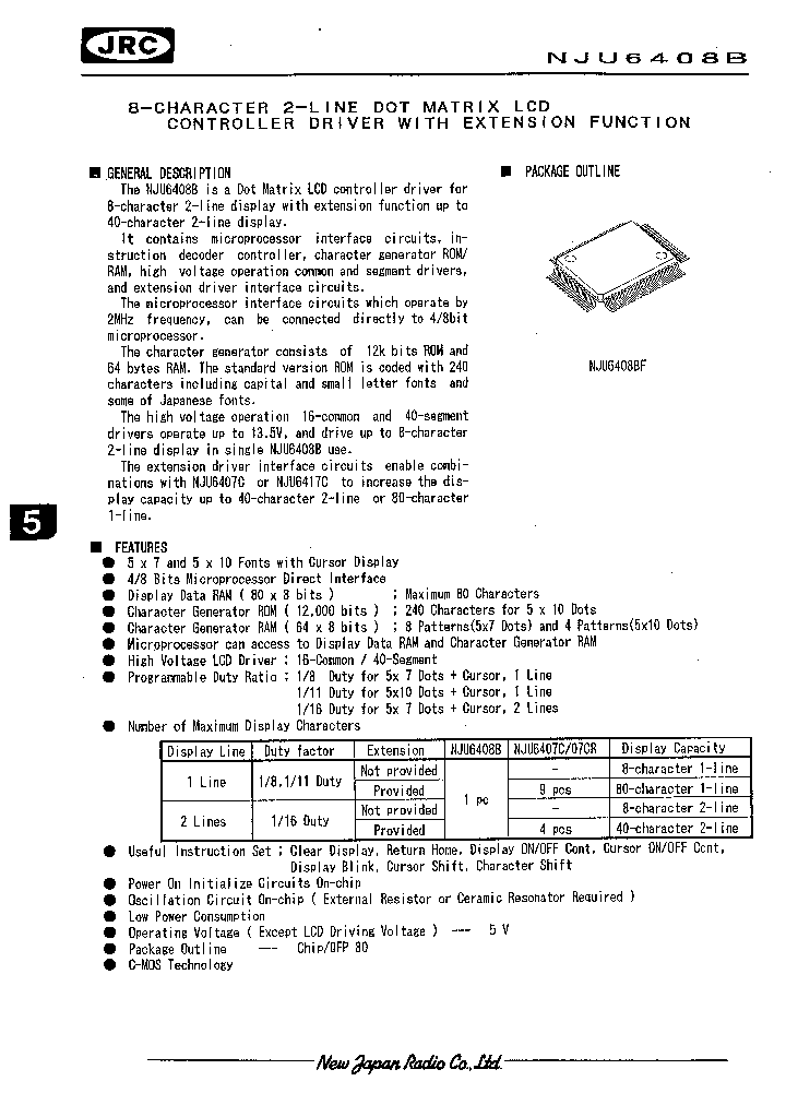 NJU6408B_61401.PDF Datasheet