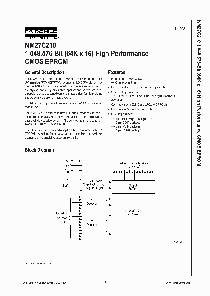 NM27C210_117579.PDF Datasheet
