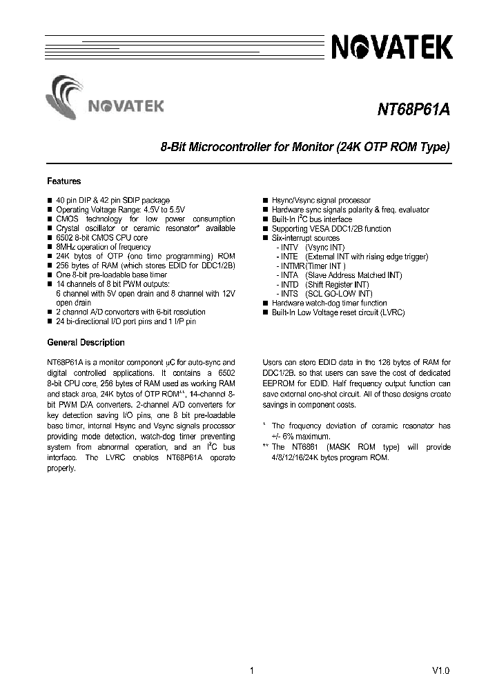 NT68P61A_42071.PDF Datasheet