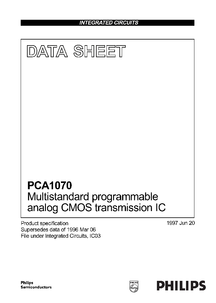 PCA1070_165977.PDF Datasheet