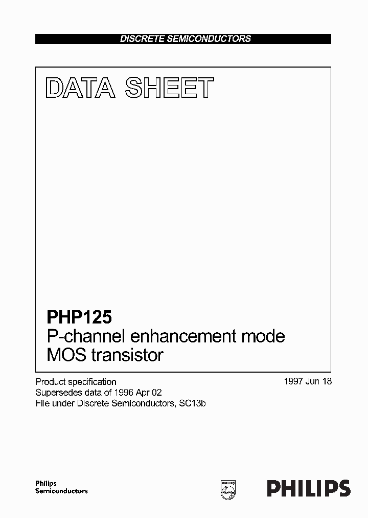 PHP125_131981.PDF Datasheet