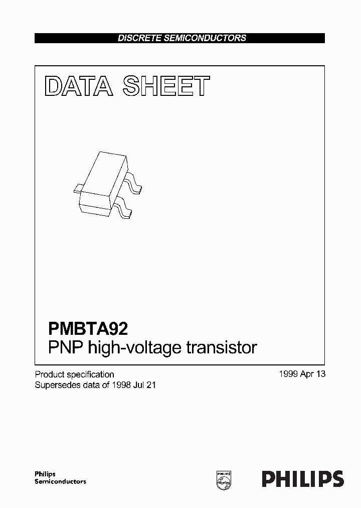 PMBTA92_192001.PDF Datasheet