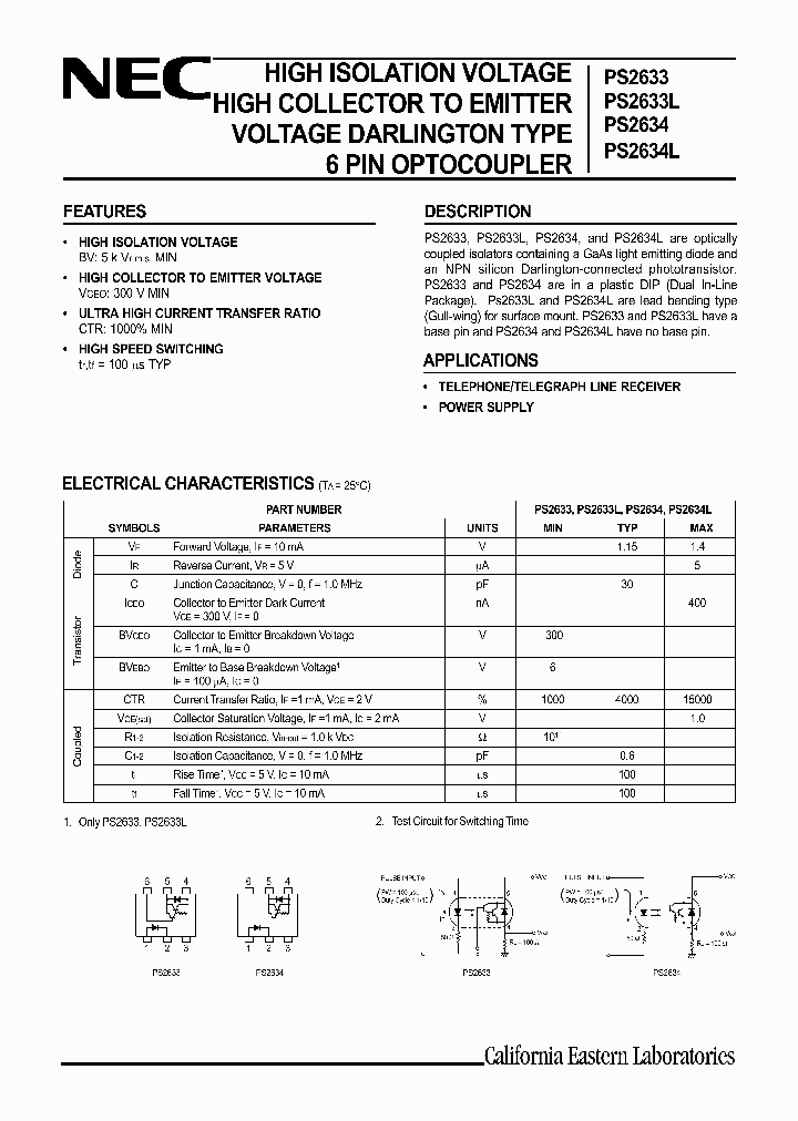 PS2633_6649.PDF Datasheet