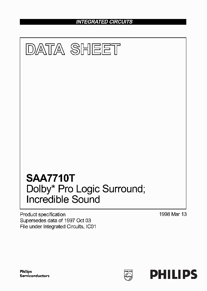 SAA7710T_192857.PDF Datasheet