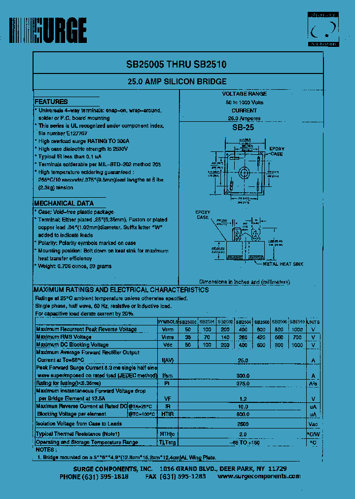 SB25005_194714.PDF Datasheet