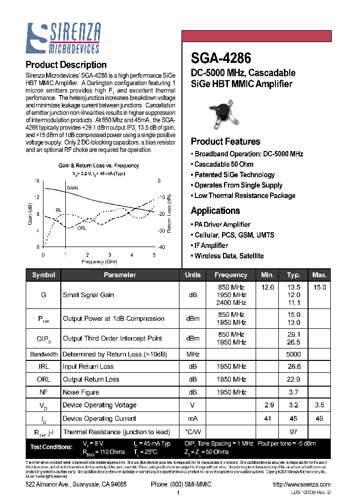 SGA-4286_87918.PDF Datasheet