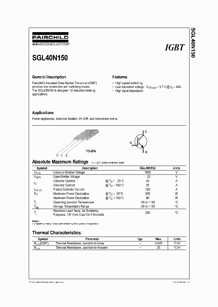 SGL40N150_194930.PDF Datasheet