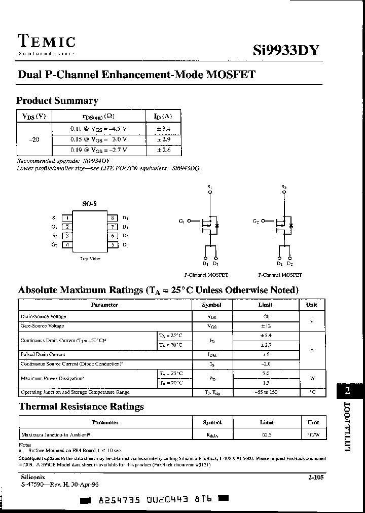 SI9933DY_35299.PDF Datasheet