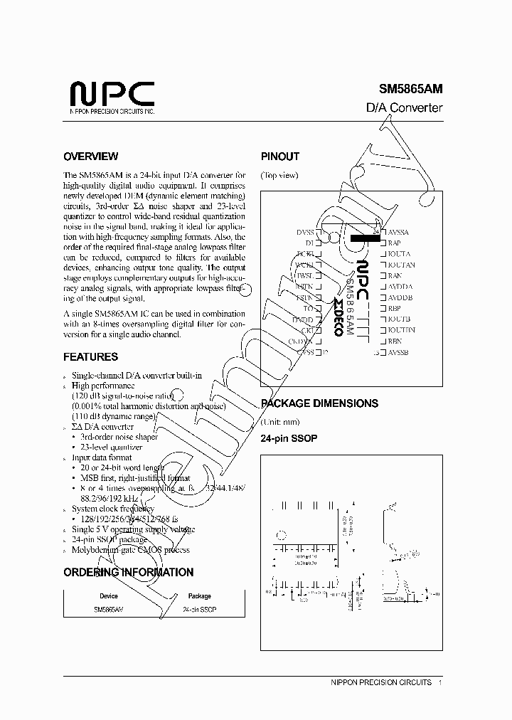 SM5865AM_155255.PDF Datasheet