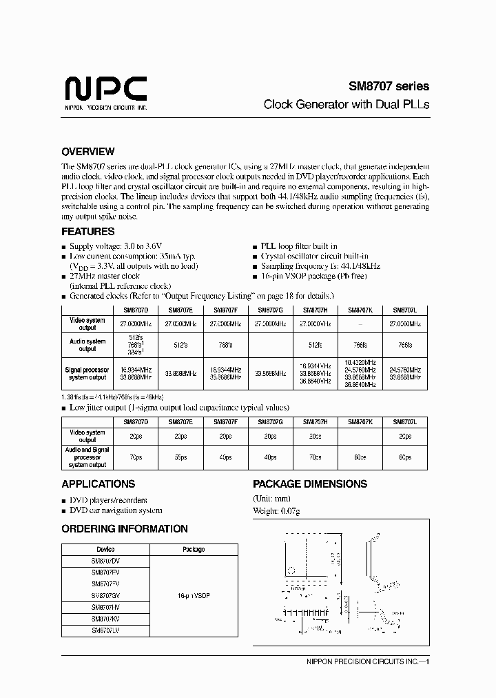 SM8707_97173.PDF Datasheet
