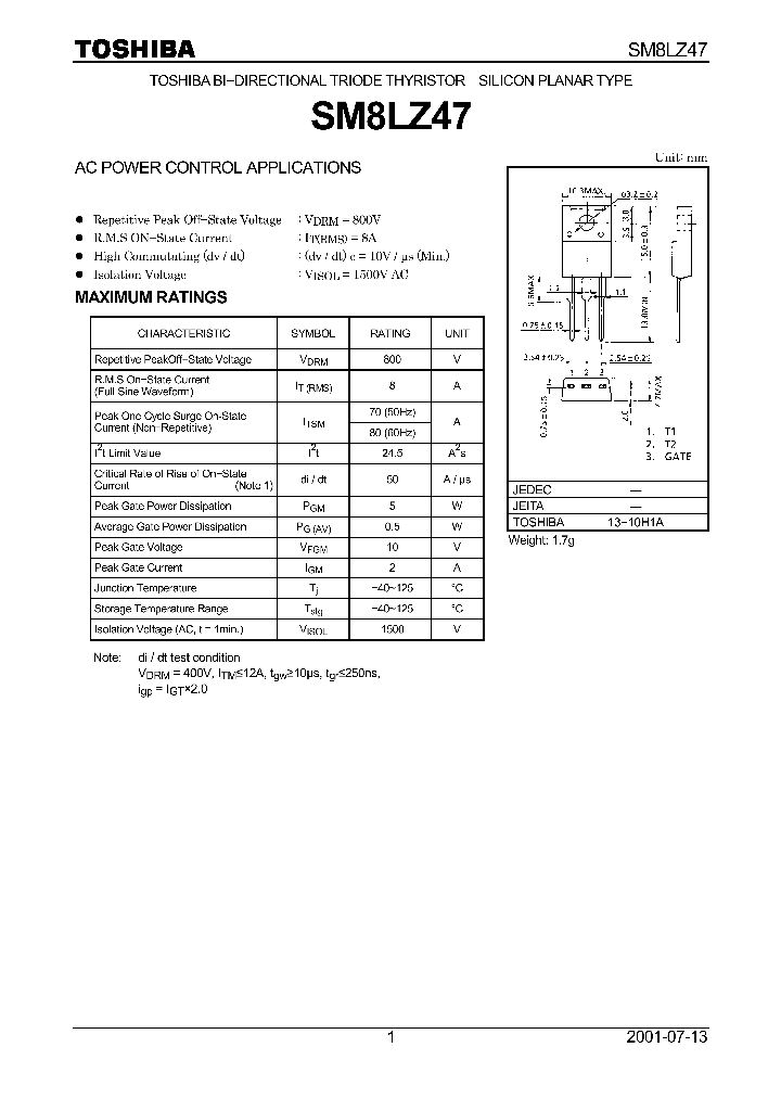 SM8LZ47_190499.PDF Datasheet