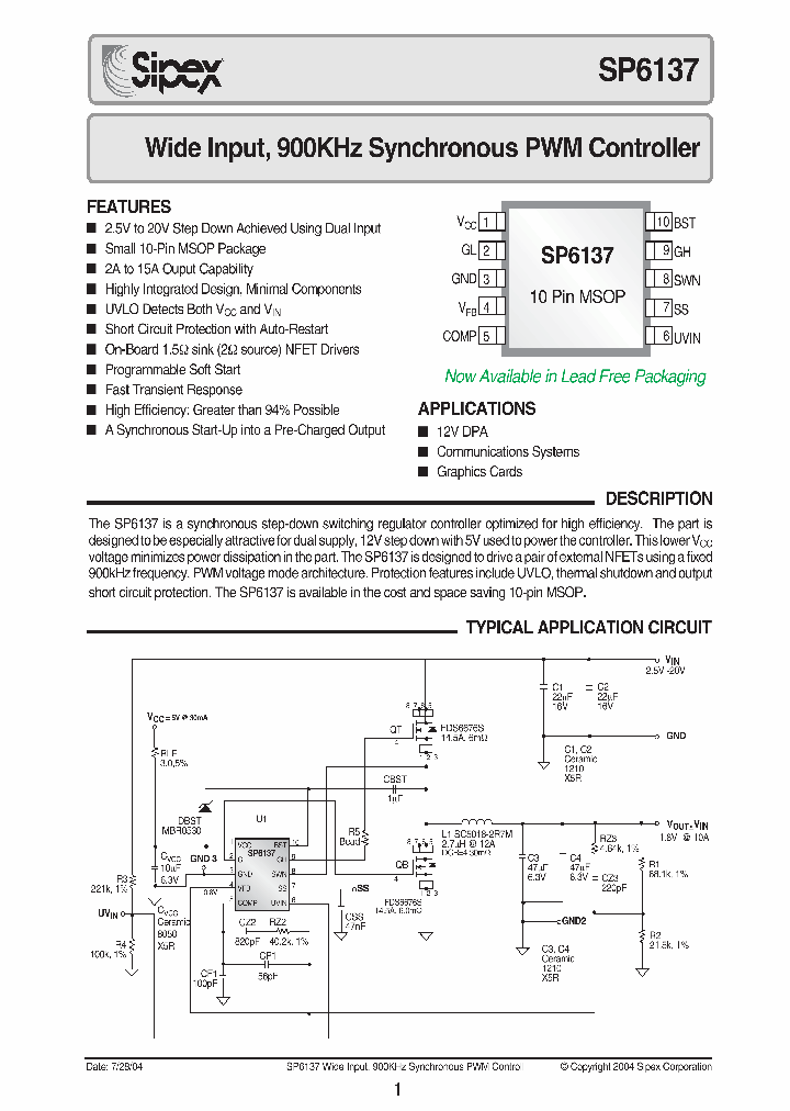 SP6137_193362.PDF Datasheet