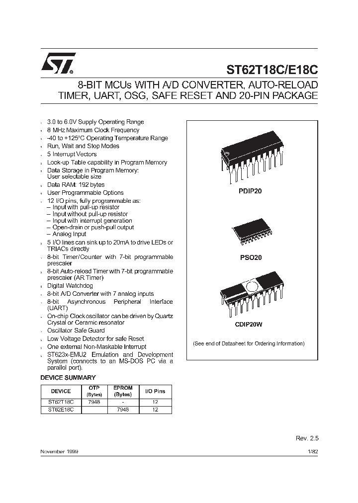 ST6218CB1_73813.PDF Datasheet