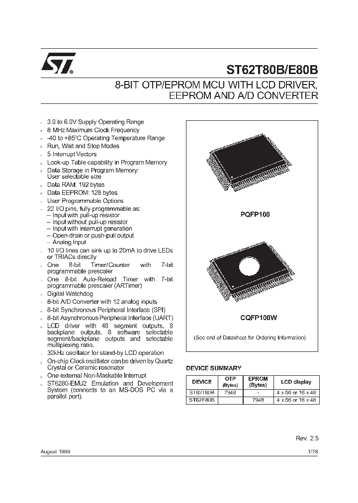 ST62T80B_173638.PDF Datasheet