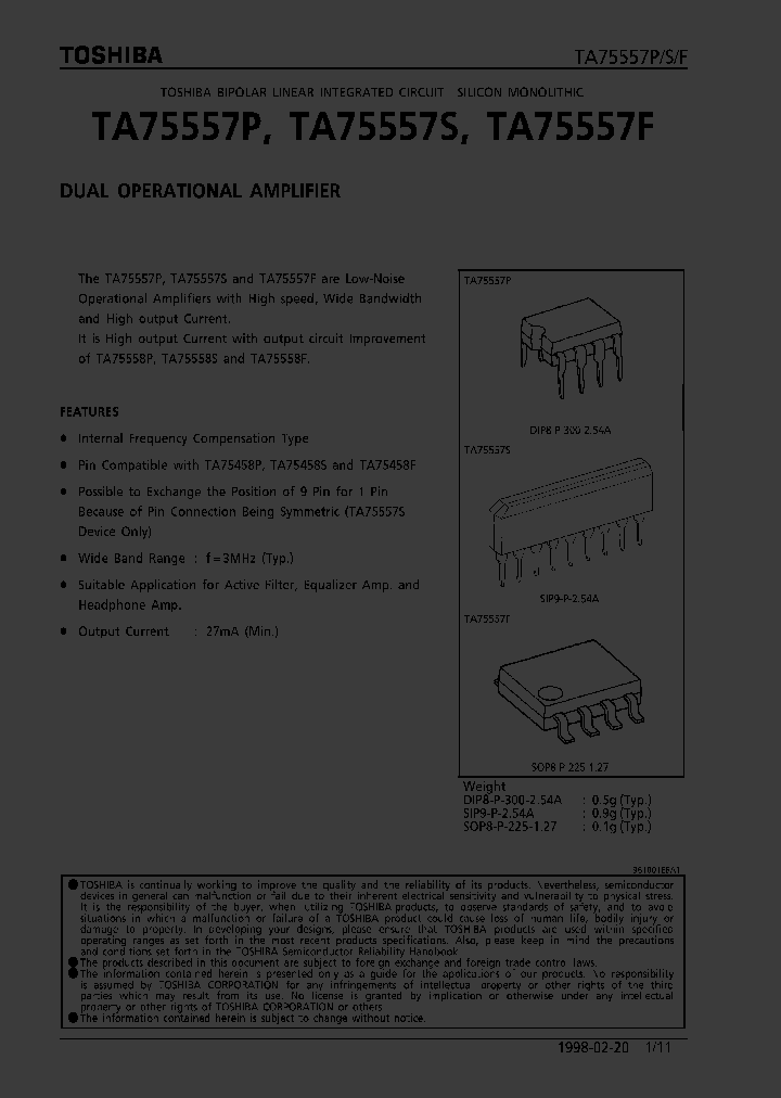 TA75557F_107594.PDF Datasheet