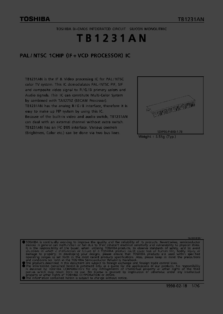 TB1231AN_71450.PDF Datasheet